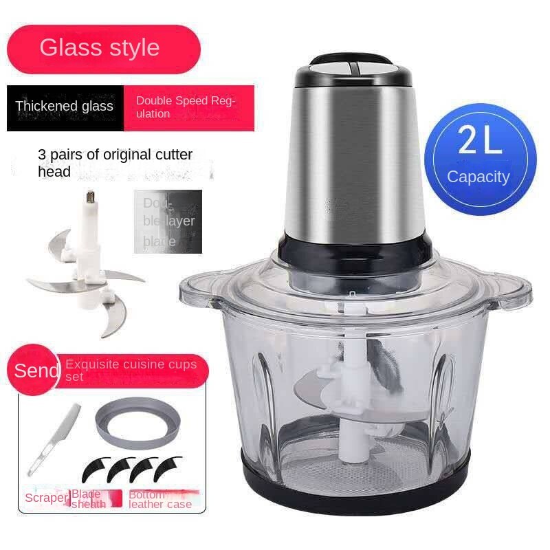 2l multifunctional electric kitchen meat grinder